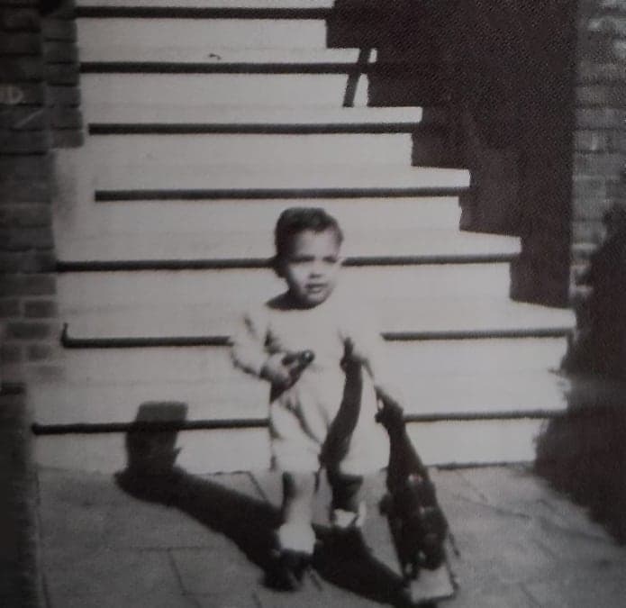 Leo als jongen