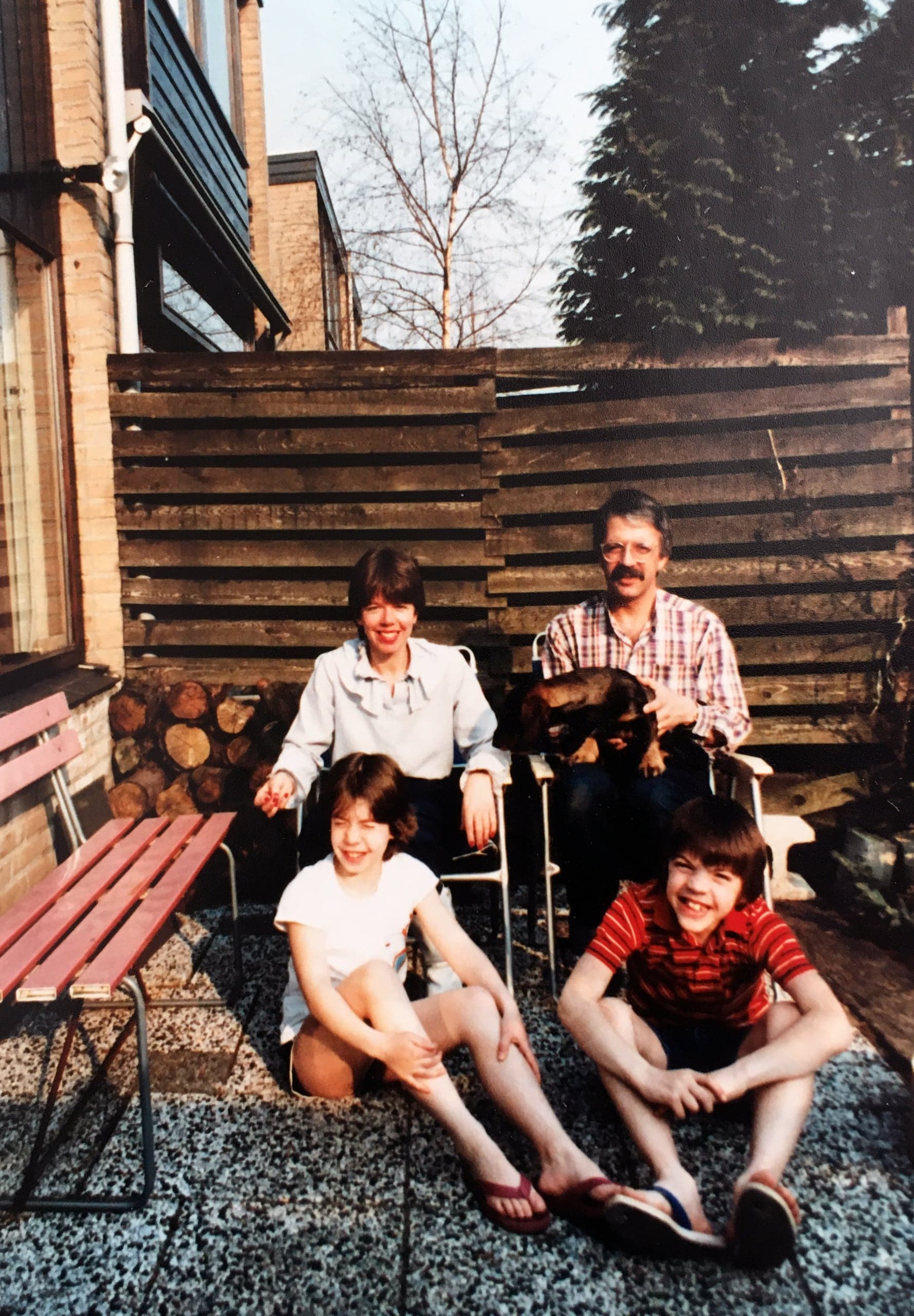 De familie aan de Sperwerlaan
